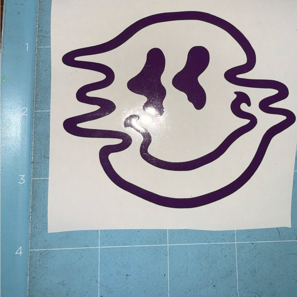 Purple Ghost Decal
